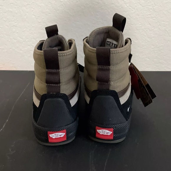 Vans Sk8-Hi Gore-Tex MTE-3 Waterproof Boots Shoe Green Black Mens Size 13 - Picture 5 of 7